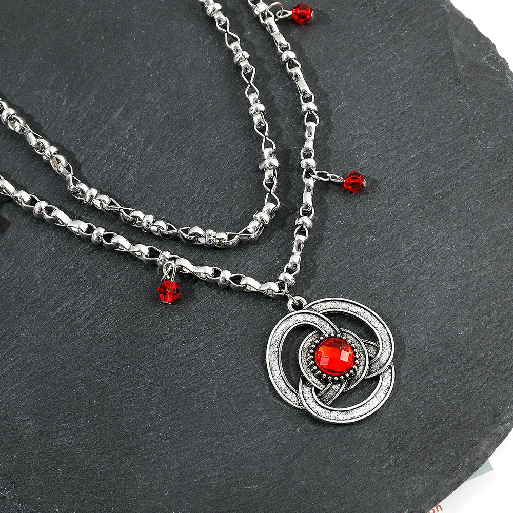 LOKO Alloy Silver Necklace