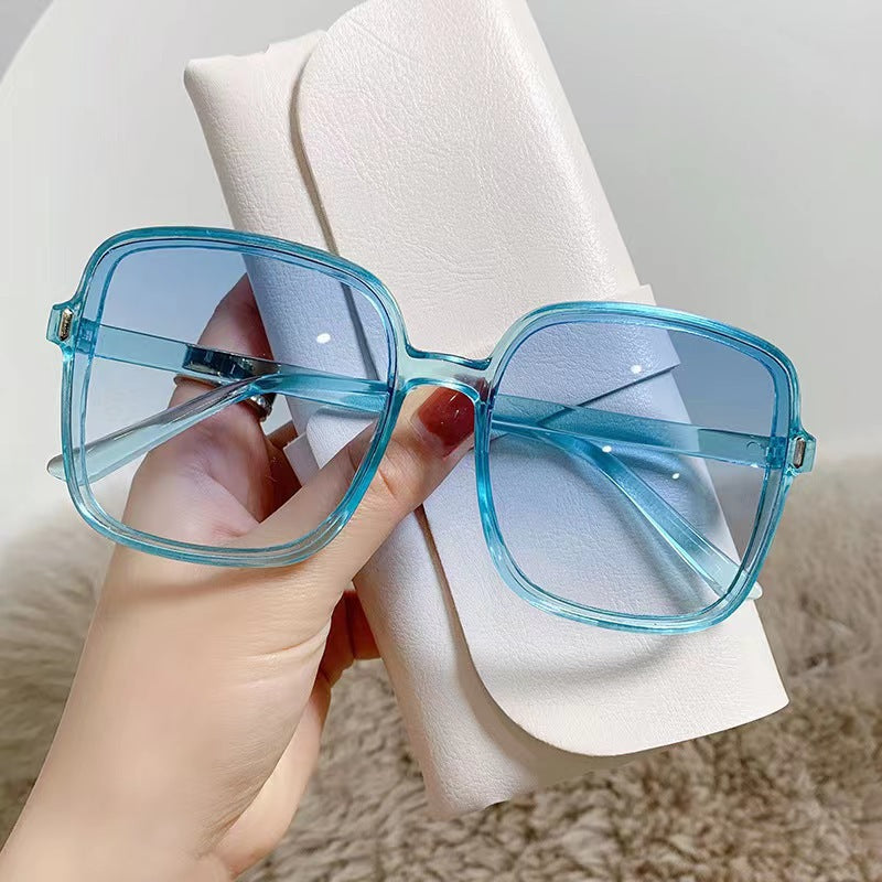 Oversized Frame Sunglasses UV Protection