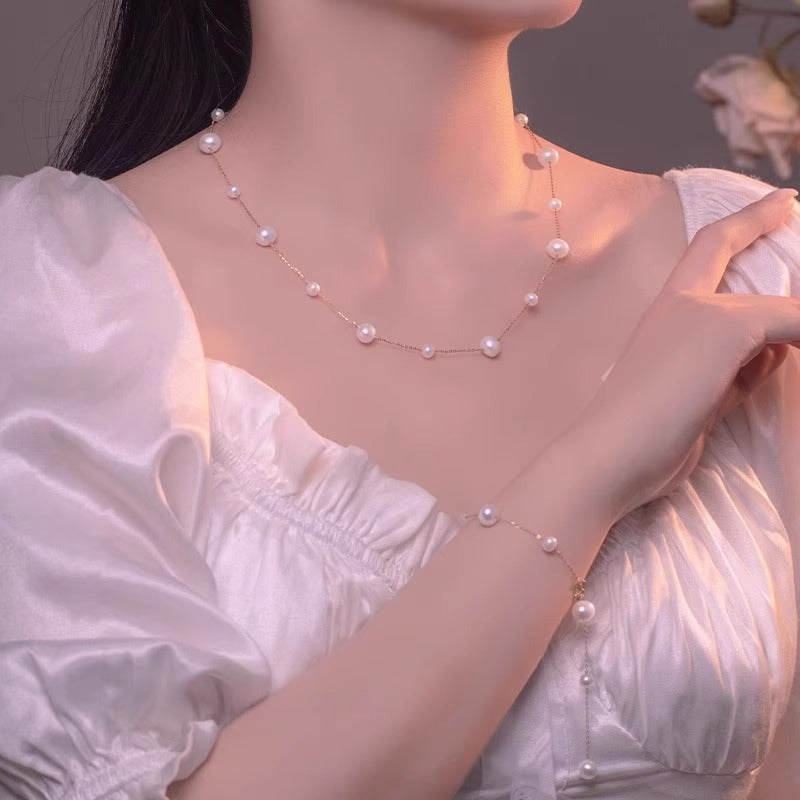 Freshwater Pearl Tassel Necklace