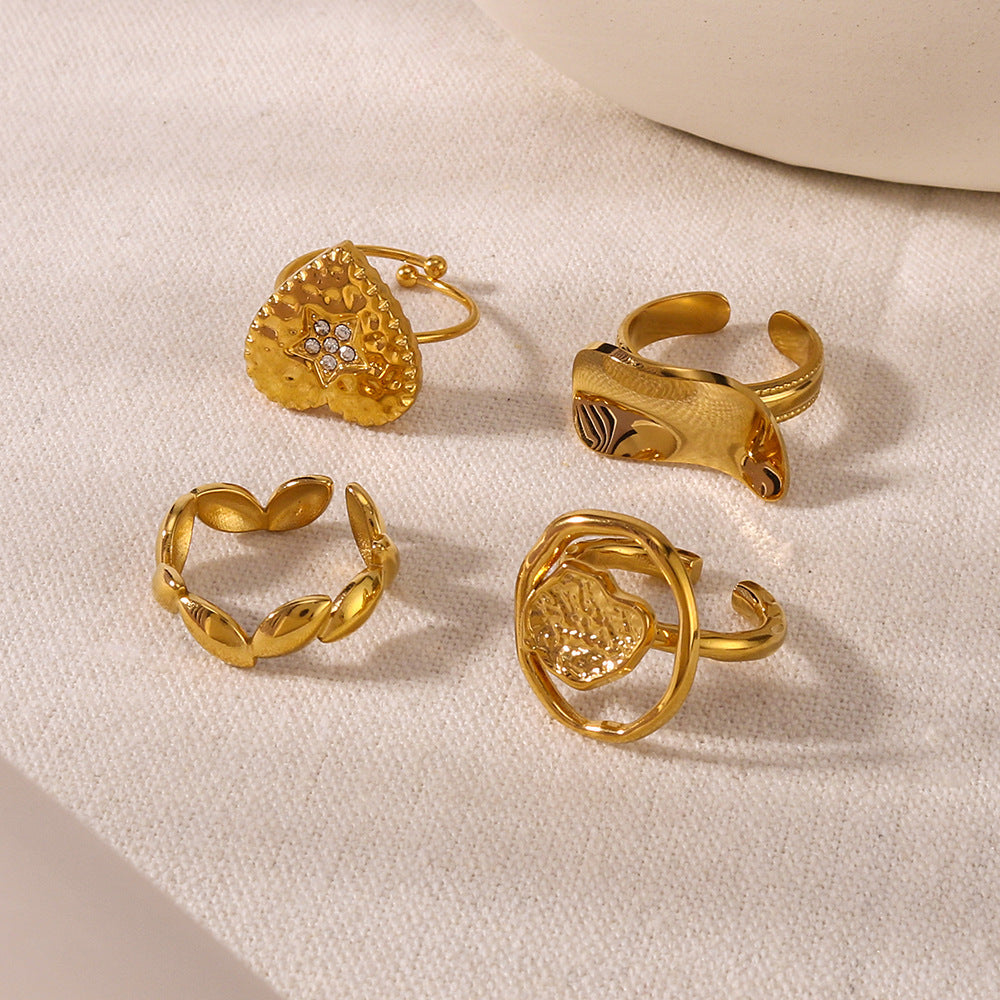 Luxury High-End Heart-Shaped Ring