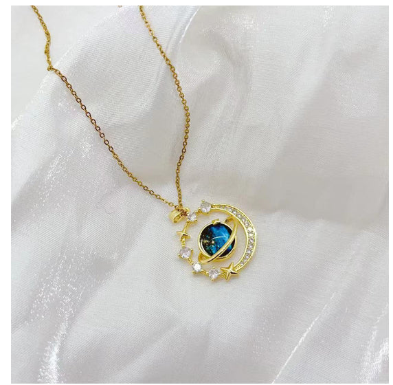 Luxury Elegant Micro-pave Zircon Necklace
