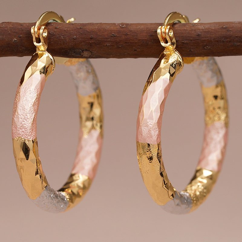 Metal Multi-color Trendy Earrings
