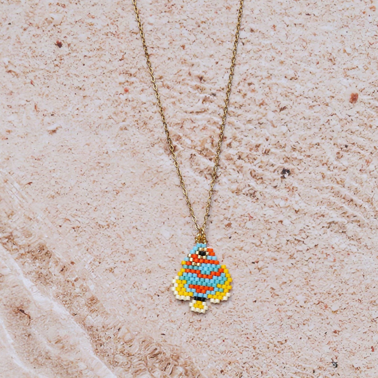 Handwoven Beaded Necklace For Women
