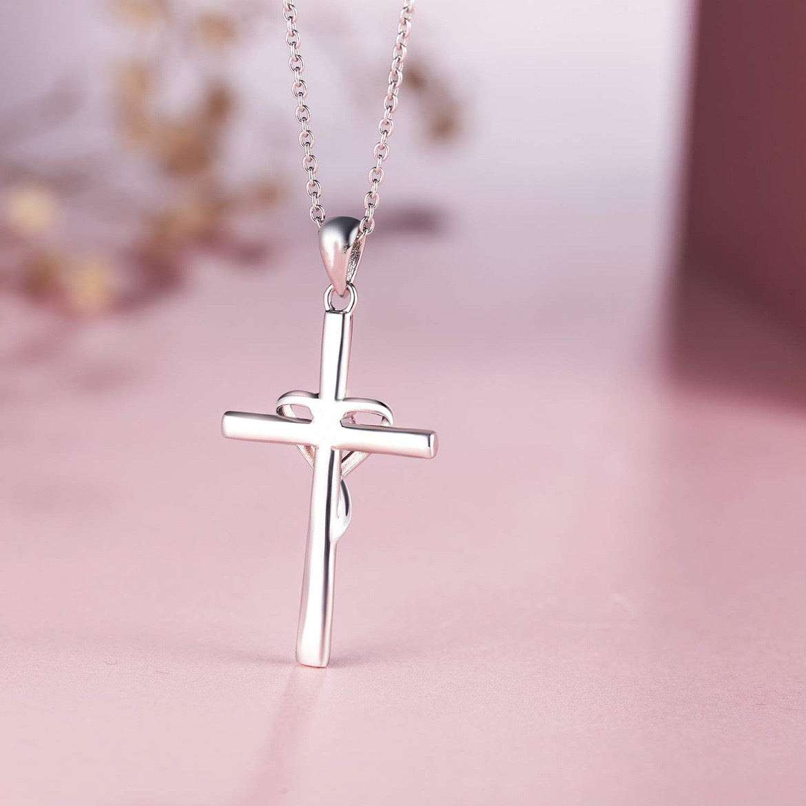 Easter Heart-Shaped Necklace