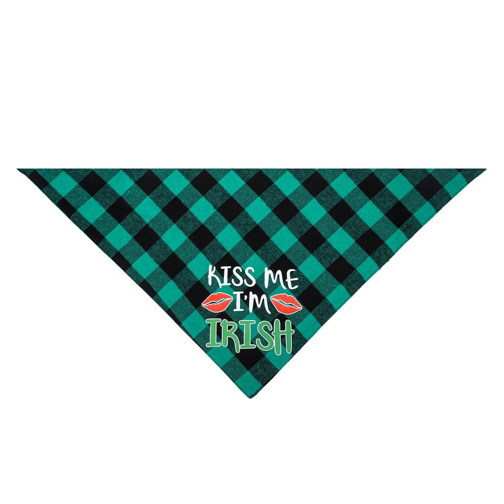 Triangle Scarf Dog Scarf Irish Festival Pet Slobber Towel