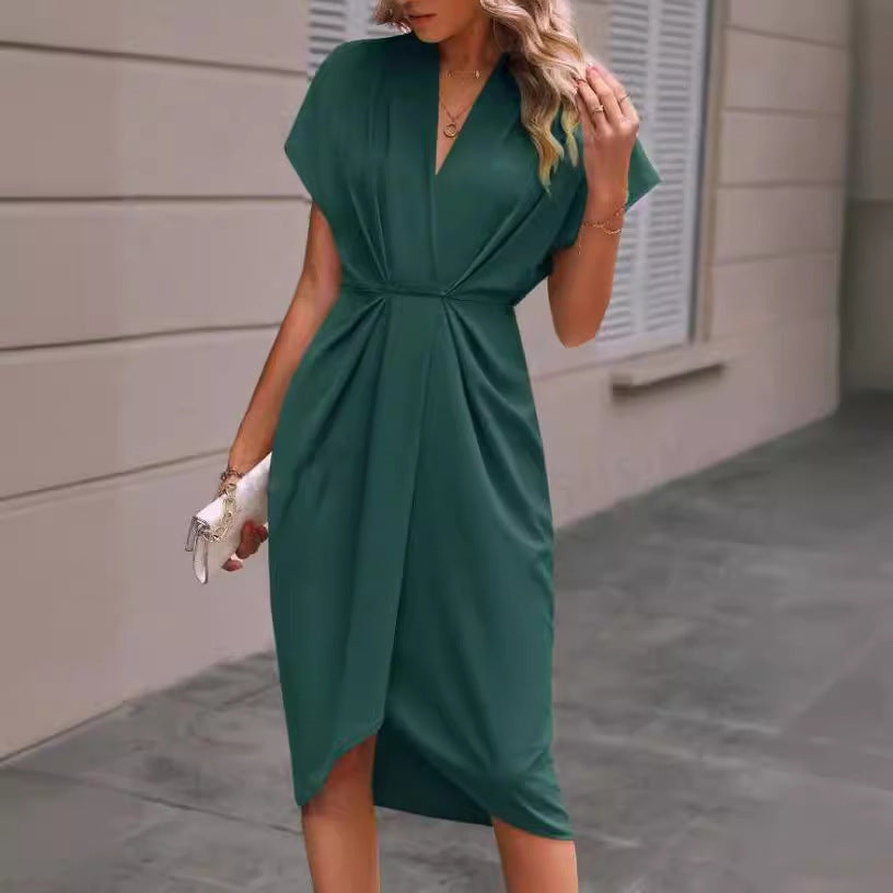 Batwing Sleeve Dress