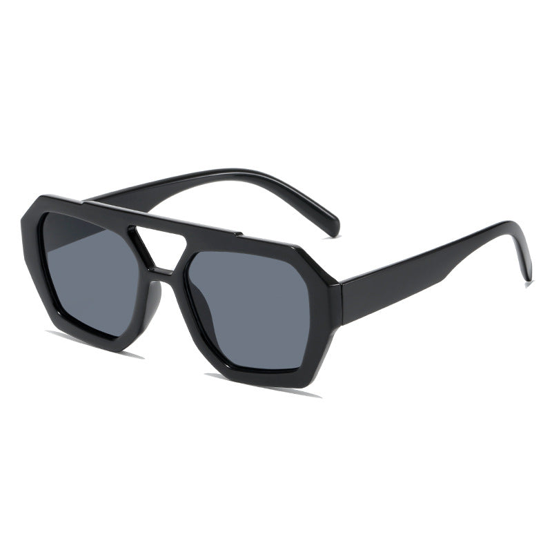 Square Double Beam Sunglasses