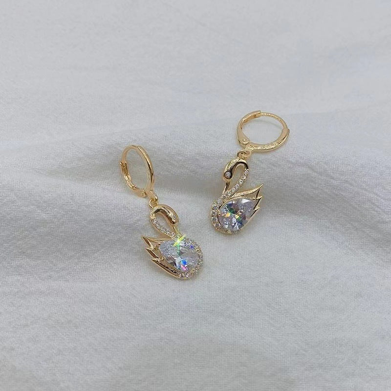 Sweet Swan Earrings