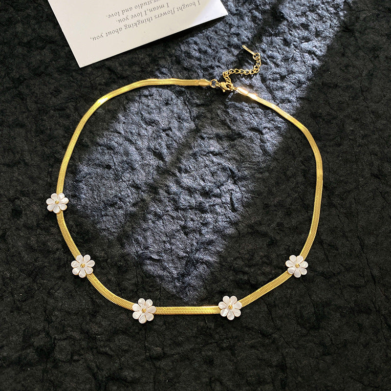 Stylish White Shell Necklace
