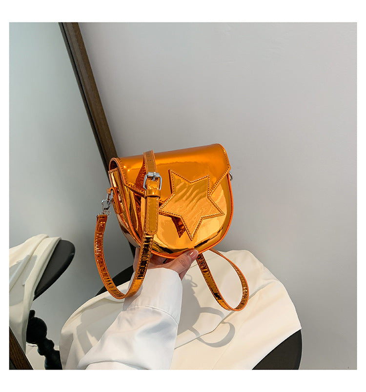 Sweet Cool Five-pointed Star Crossbody Shoulder Bag