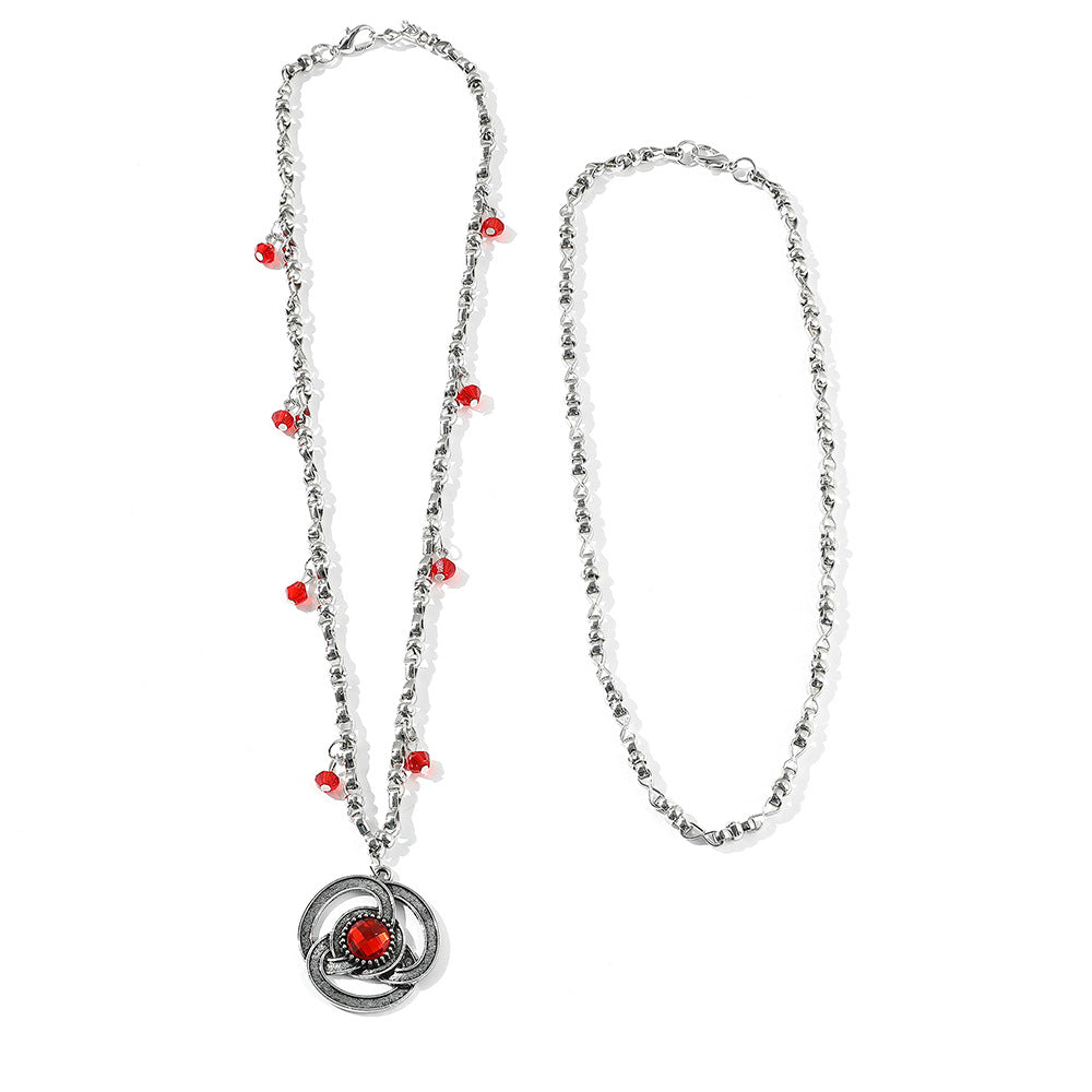 LOKO Alloy Silver Necklace
