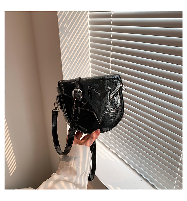 Sweet Cool Five-pointed Star Crossbody Shoulder Bag
