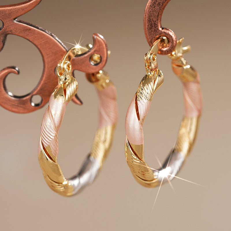 Metal Multi-color Trendy Earrings