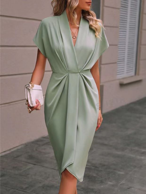 Batwing Sleeve Dress
