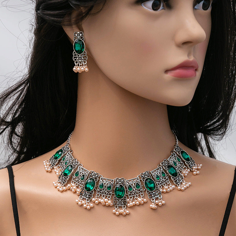 Vintage Emerald Earrings