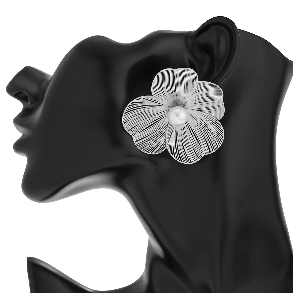 Ginkgo Leaf Flower Earrings