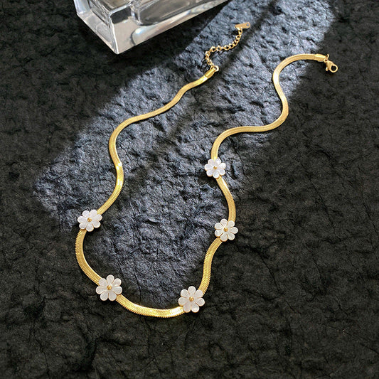 Stylish White Shell Necklace