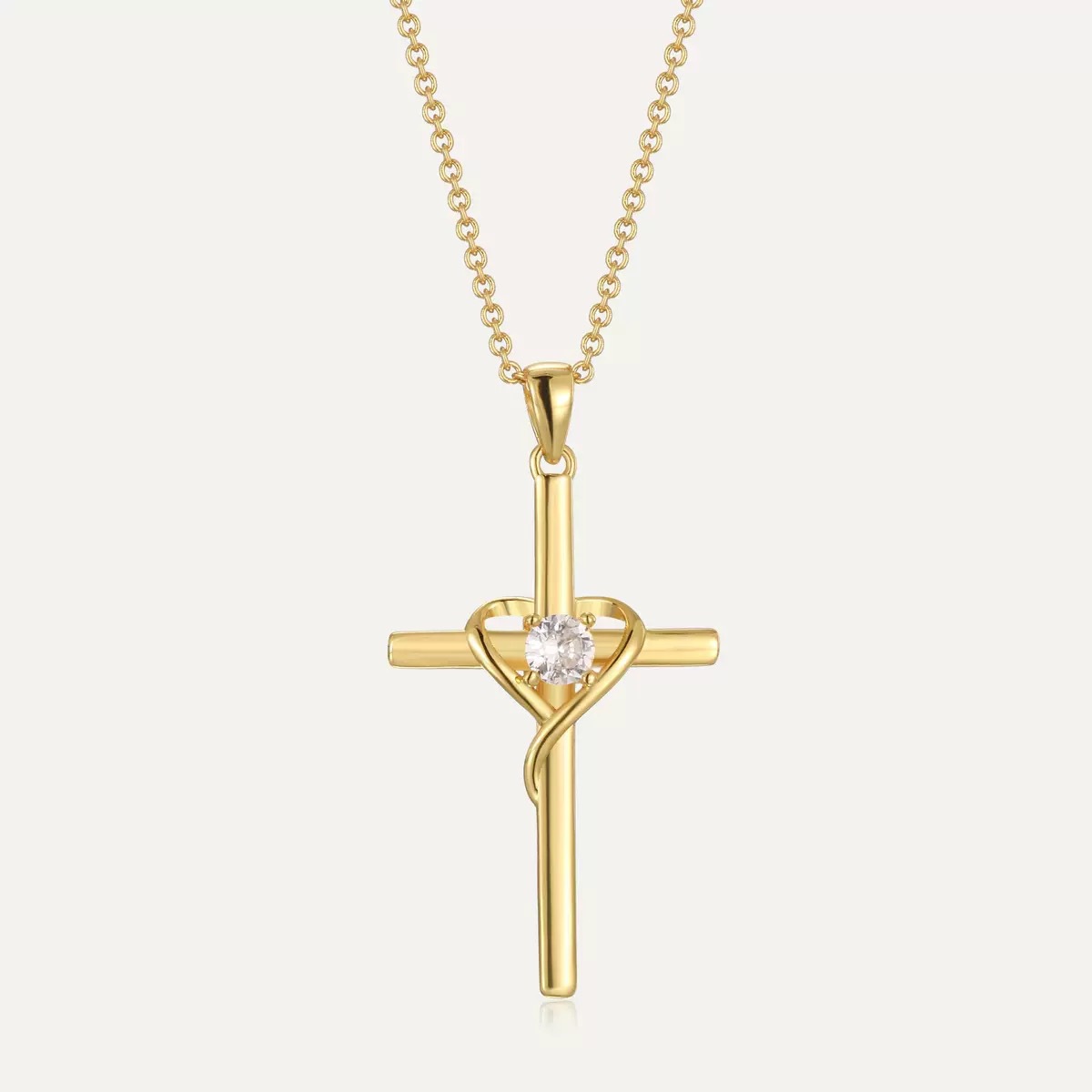 Easter Heart-Shaped Necklace