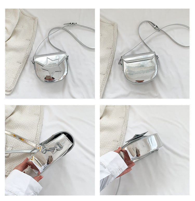 Sweet Cool Five-pointed Star Crossbody Shoulder Bag