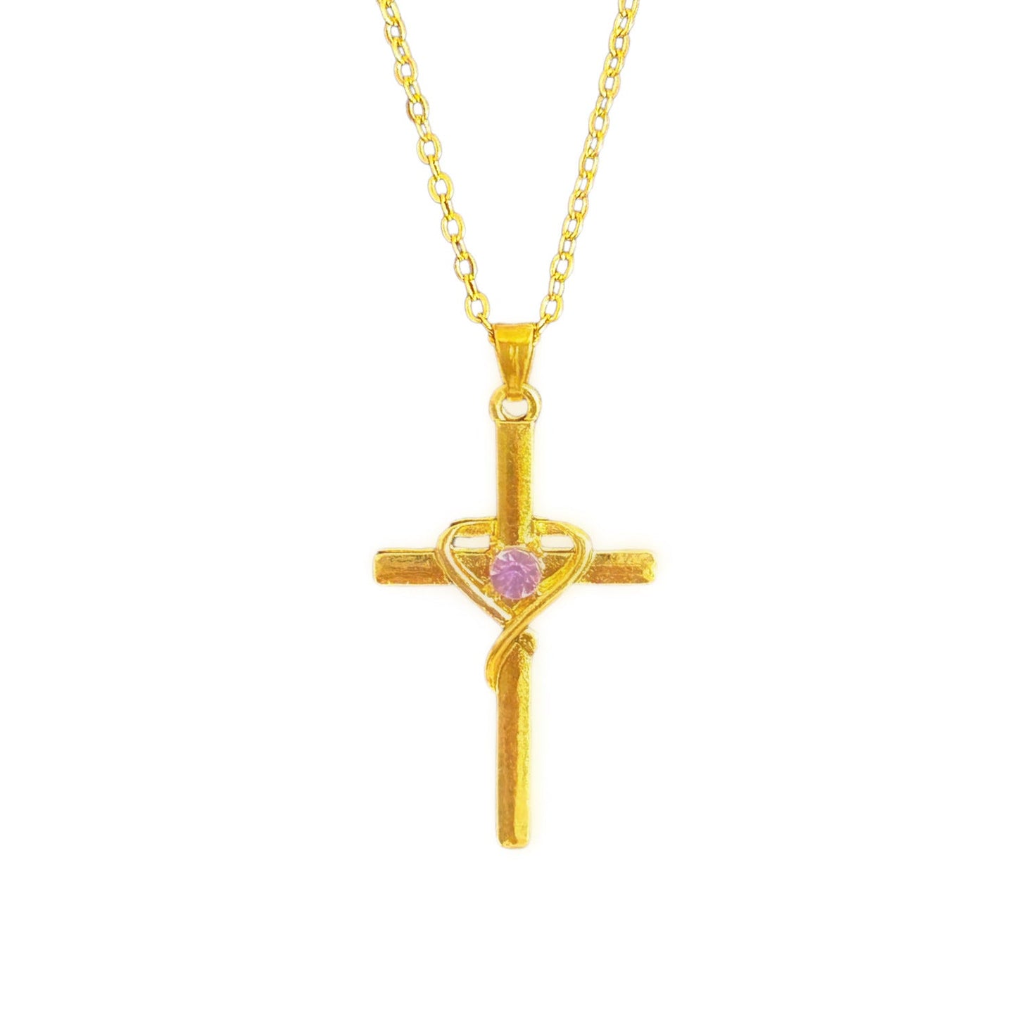 Easter Heart-Shaped Necklace