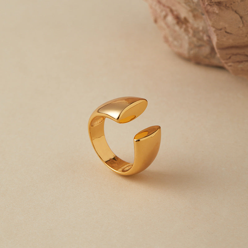 Polished Index Finger Ring