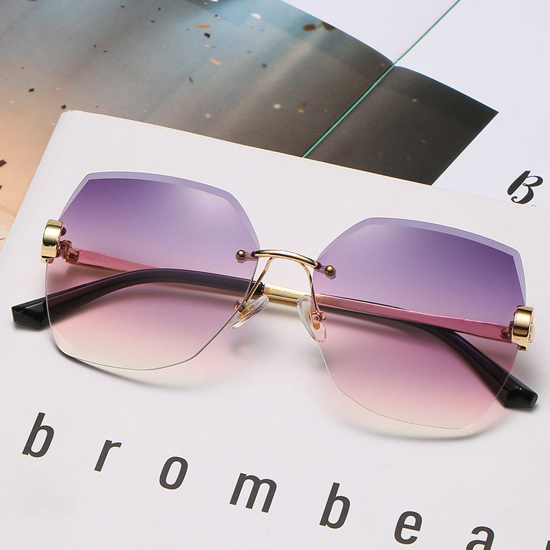 Diamond Rimmed Multi-deformation Glasses
